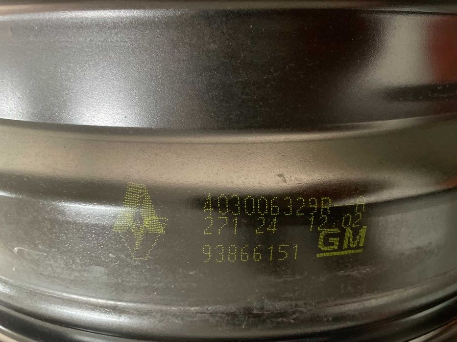 Jante tabla otel R16 Renault Trafic Vivaro 2014+ noi originale Renault