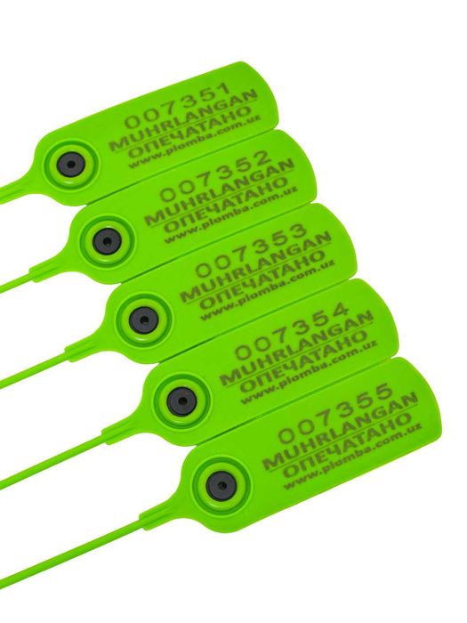 Пломбы пластиковые, охранные