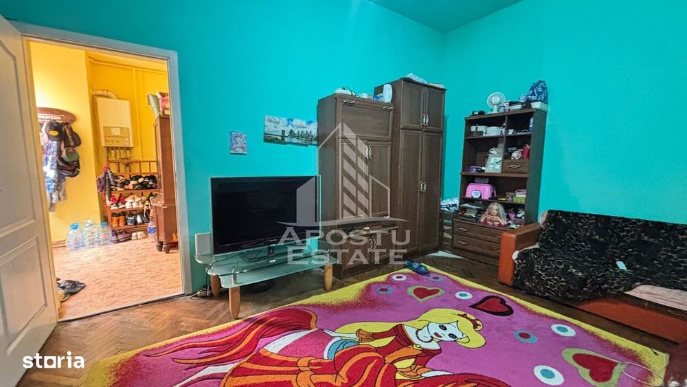 Apartament cu 2 camere de vanzare la curte comuna,Iosefin,Timisoara — fotografia 1