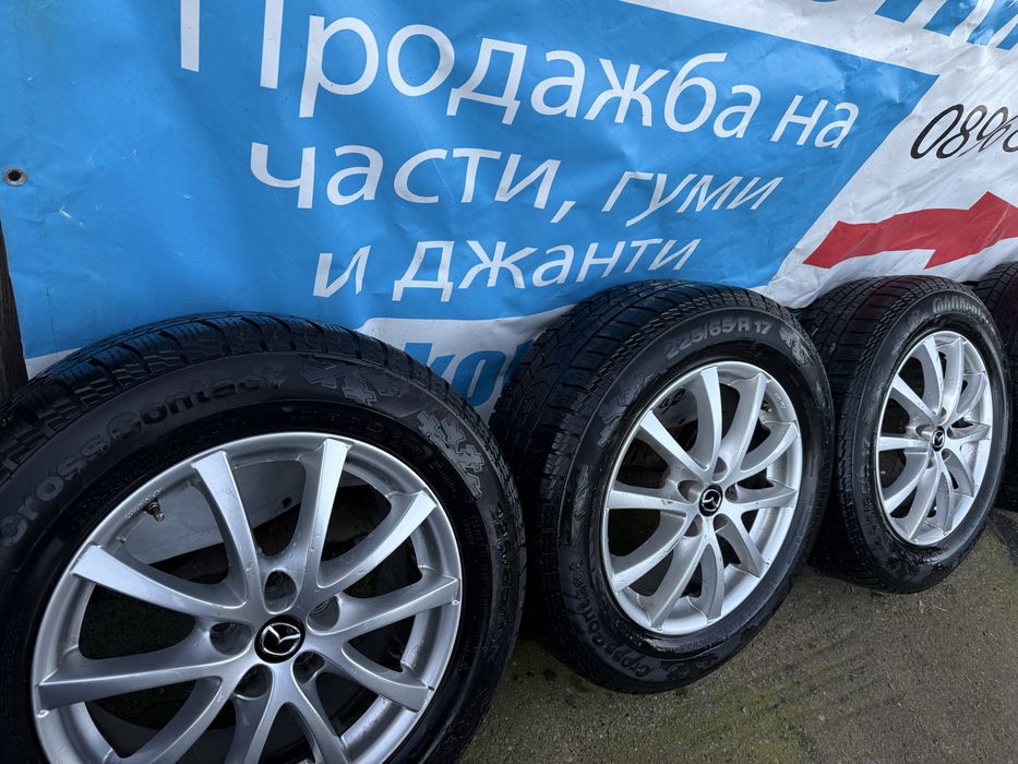 17 5х114.3 джанти с гуми