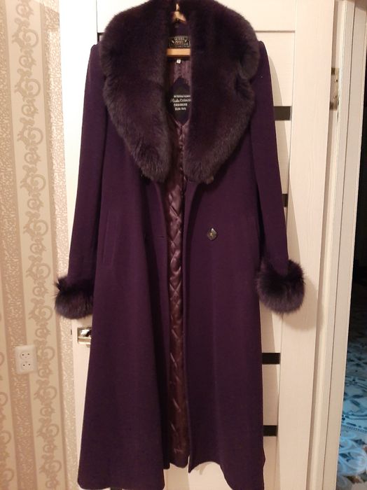 Пальто кашемировое