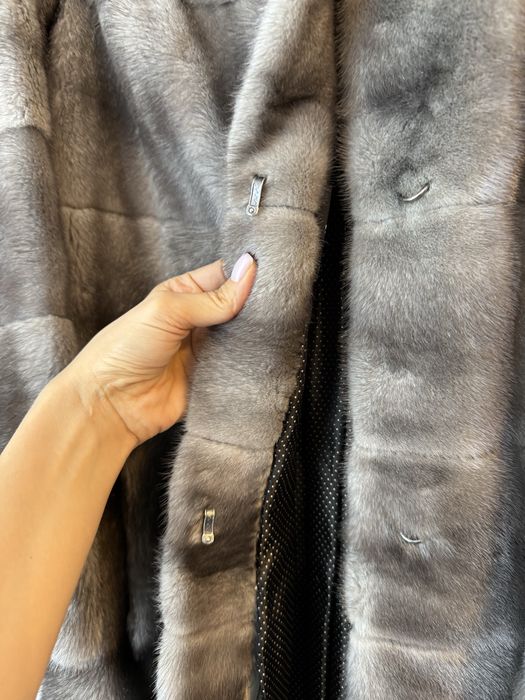 Норковая шуба S размер