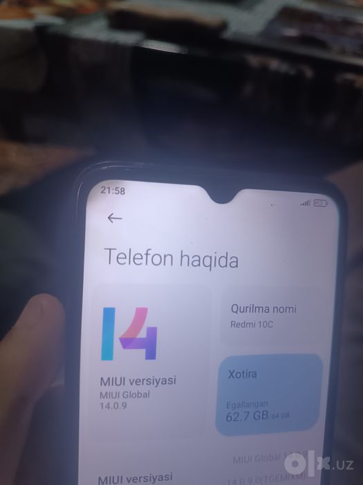 Assalomu alaykum xammaga redmi 10c