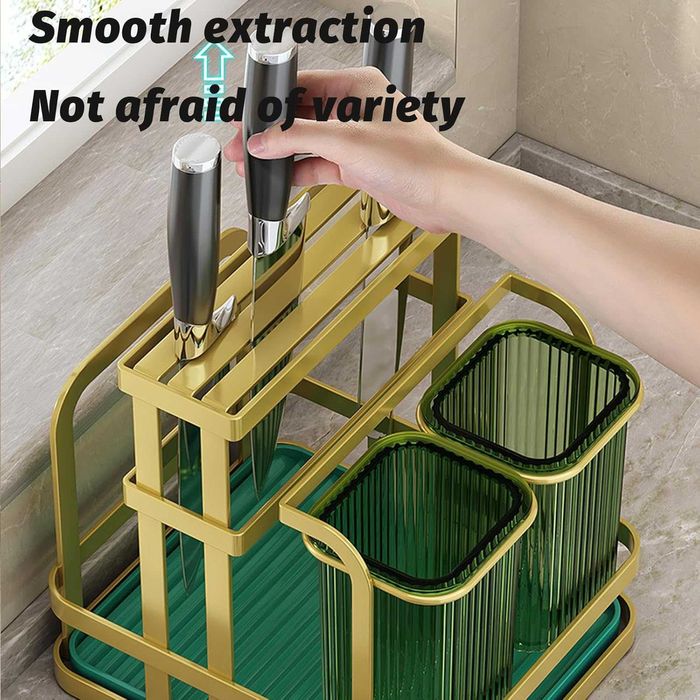 Держатель для ножей, блок для ножей, органайзер для разделочных досок