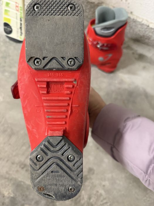 Детски ски Elan U-Flex 100cm и ски обувки  Head 20.5