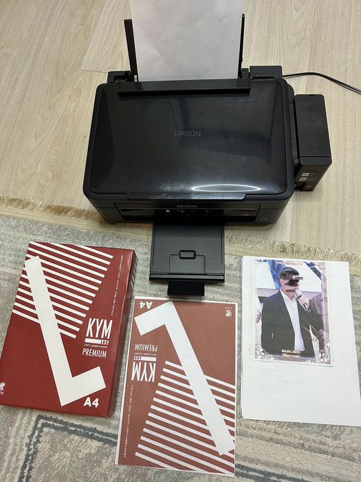 Принтер цветной Epson l350 нормальный