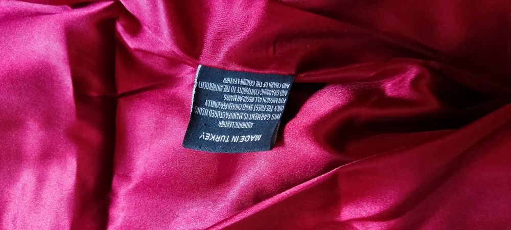 Женский кожанный плащ .