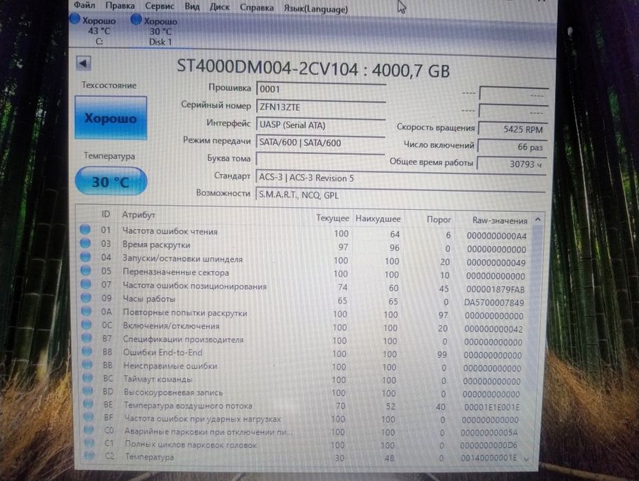 Жёсткий диск 4tb