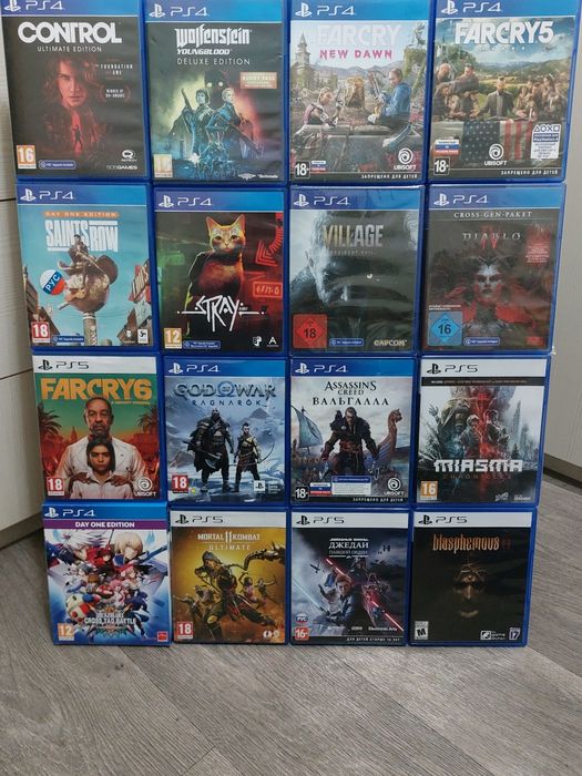 Игры Диски пс4 пс5 PS4 PS5