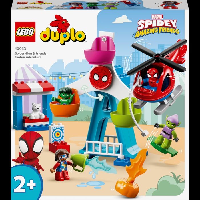 SIGILAT! LEGO DUPLO Spiderman si amicii, 10963