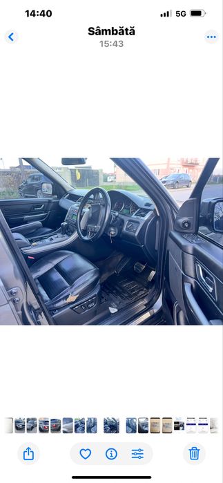 Vand RANGE ROVER sport 2007