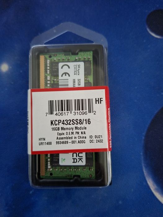 RAM SODIMM Laptop 32GB PC4 3200MHZ