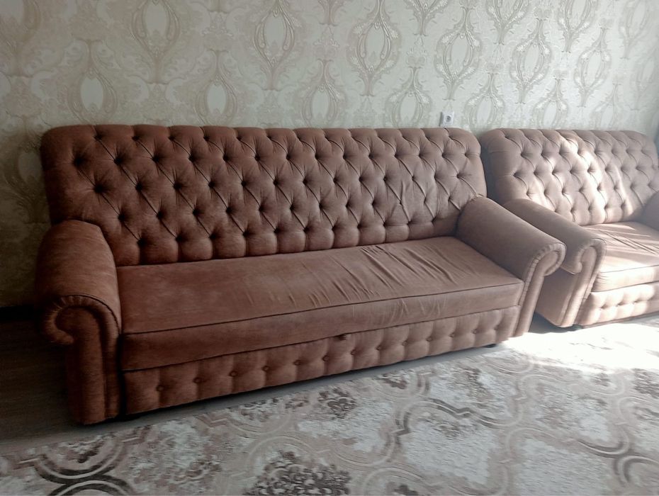 Мягкий уголок тройка