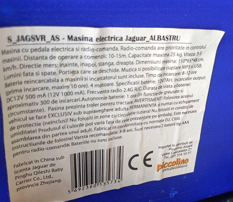 Vând mașină electrică copii
