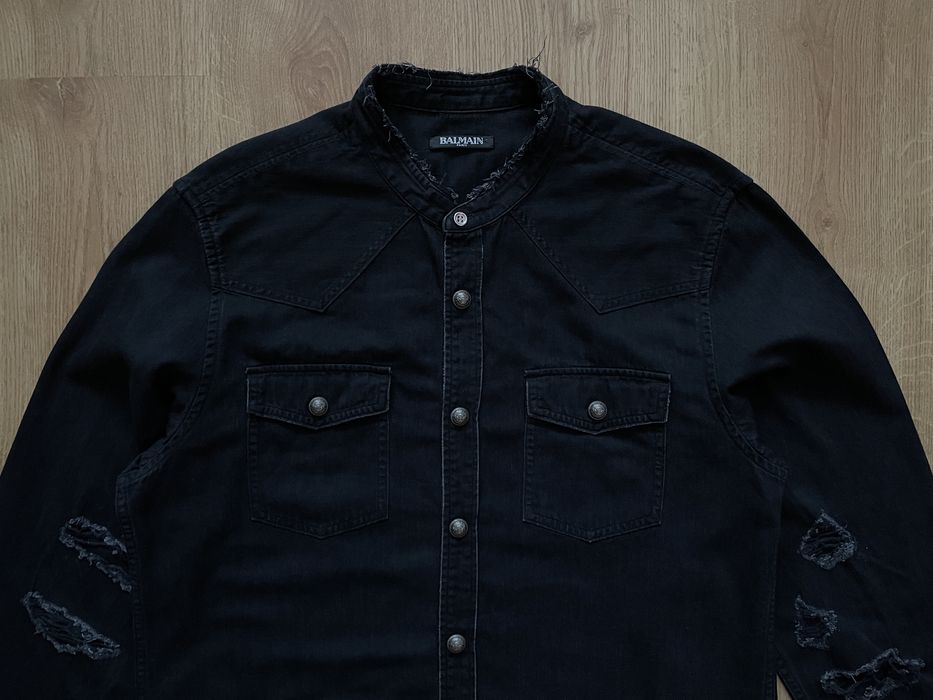Balmain Paris Denim Shirt/Overshirt 40(M)