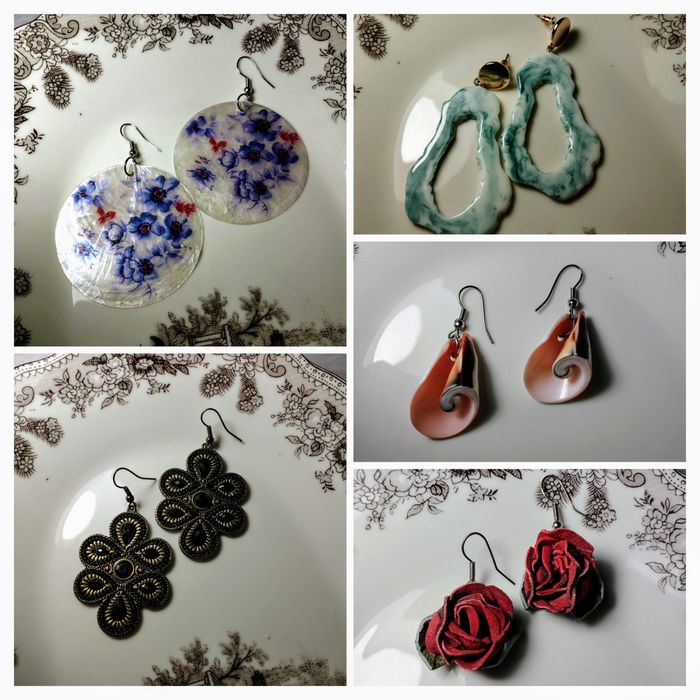 Шикарные стильные серьги