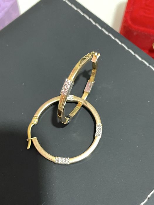 Золотые серьги Конго