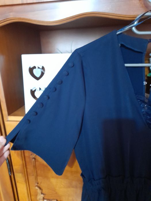 Salopeta Zara dama bleumarin