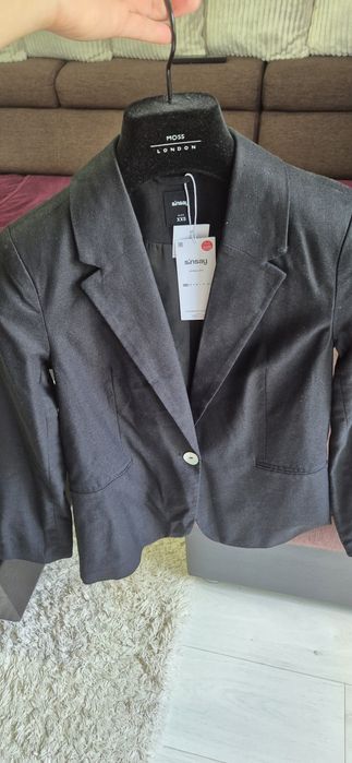 Sacou din in marimea XS-S nou cu eticheta
