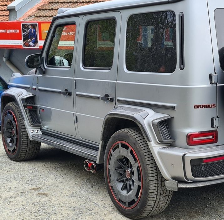 G 900 W463 AMG BRABUS ROCKET накрайници Red line