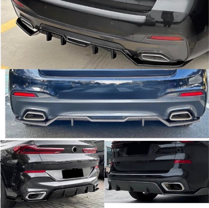 Prelungire Lip Extensie Difuzor Bara Spate BMW M-tech
