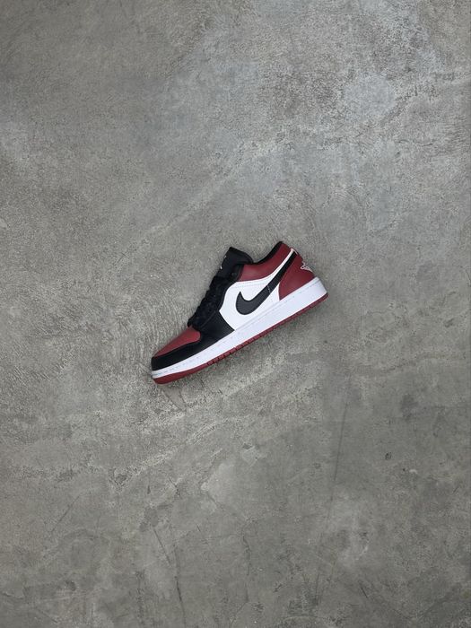 Jordan кроссовки Air Jordan 1 Low Bred Toe