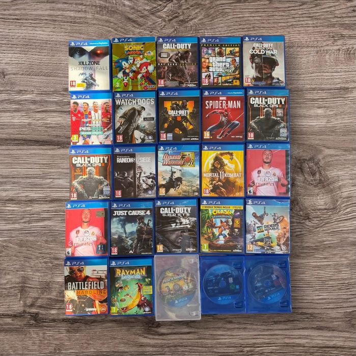 Lot 25 de jocuri pentru ps4
