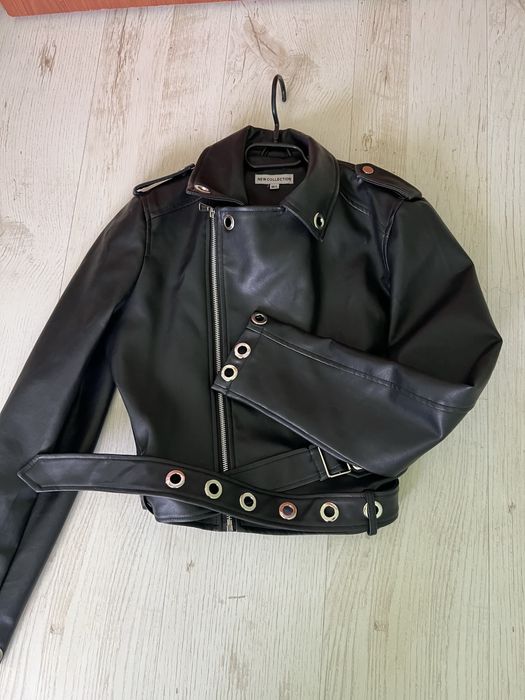 Дамско яке еко кожа