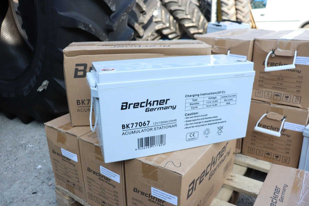 Baterie sistem solar cu gel 12V 150Ah 484x171x241mm Breckner Germany