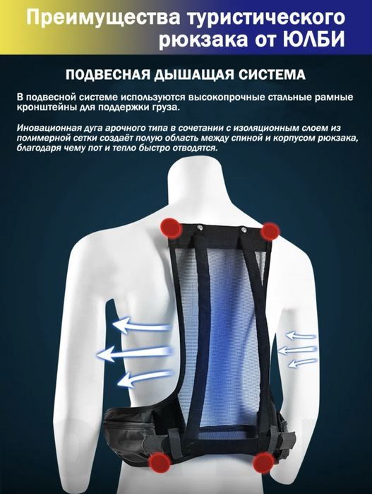 Рюкзак походный 40 литров
