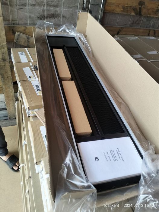 Внутрипольные конвекторы ISOTERM + вентиляторы и термостаты