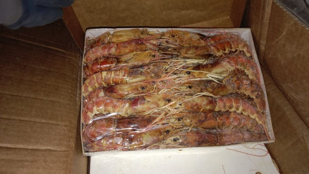 Лангустины l2,коробка 2 кг