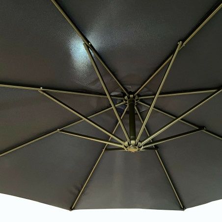 Umbrela de gradina cu suport 300cm