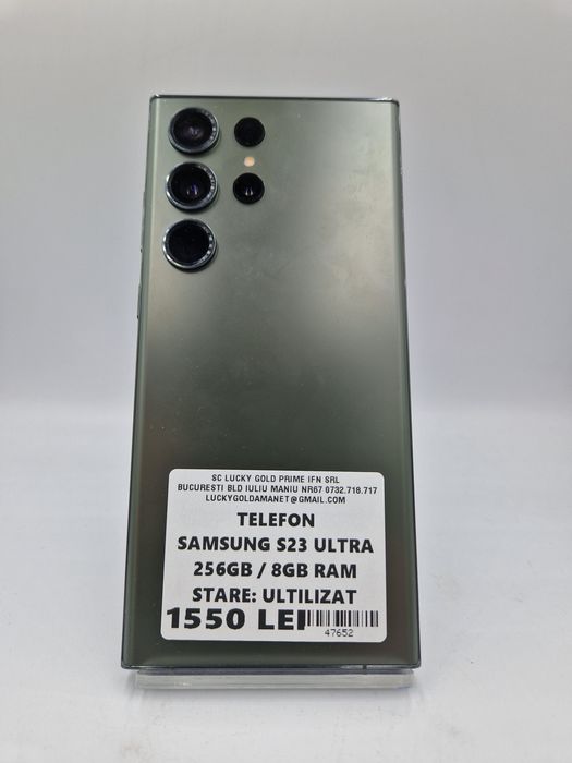 Samsung S23 Ultra 256GB / 8GB RAM Garanție #47652