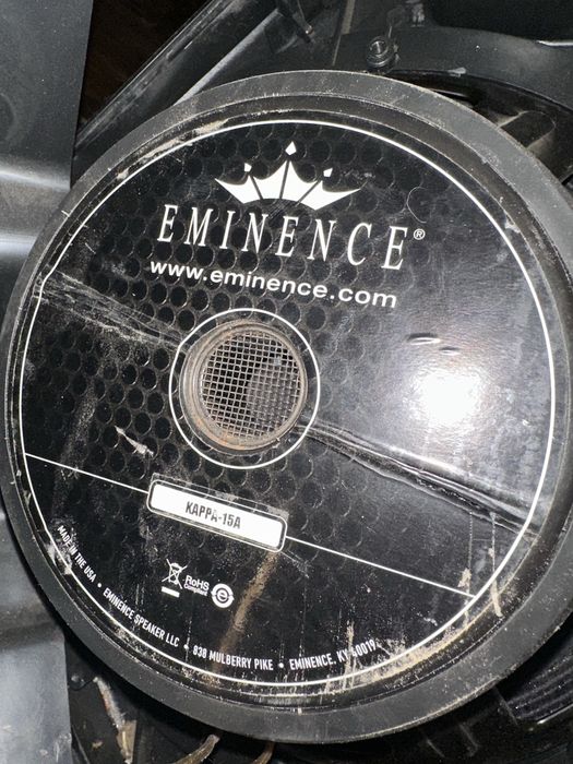 2бр. колони по 450W Eminence - 15a