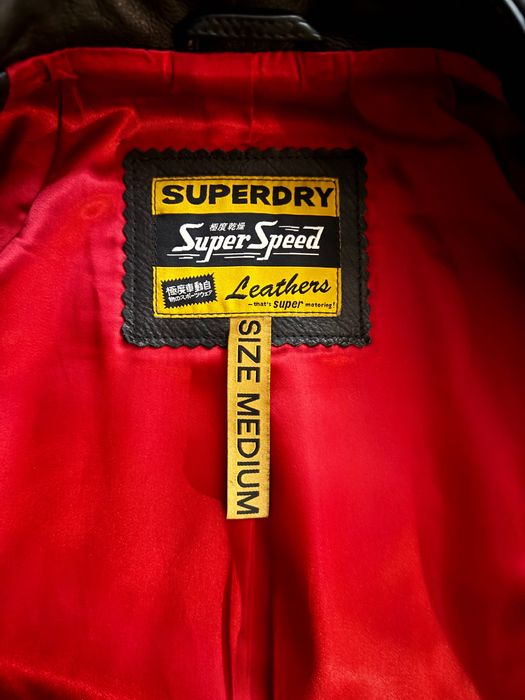 Superdry Дамско кожено яке
