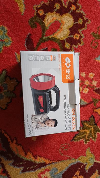 Фонарик КМ 2653 ЛЕД ФОНАРИК