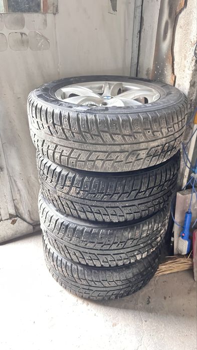 Диски R16 и резина Kumho шипы