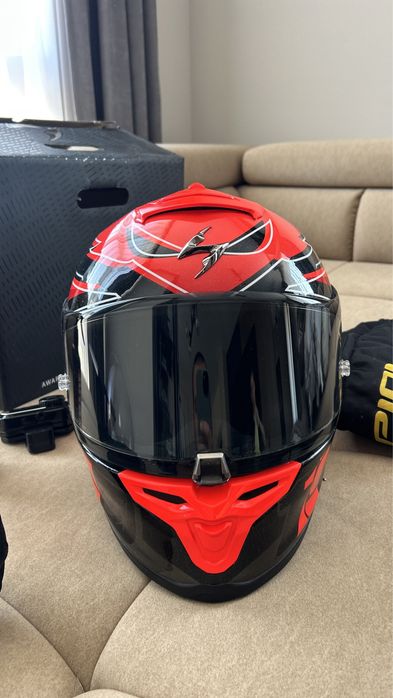 Каска Scorpion Exo-R1 EVO AIR ALVARO (размер М)