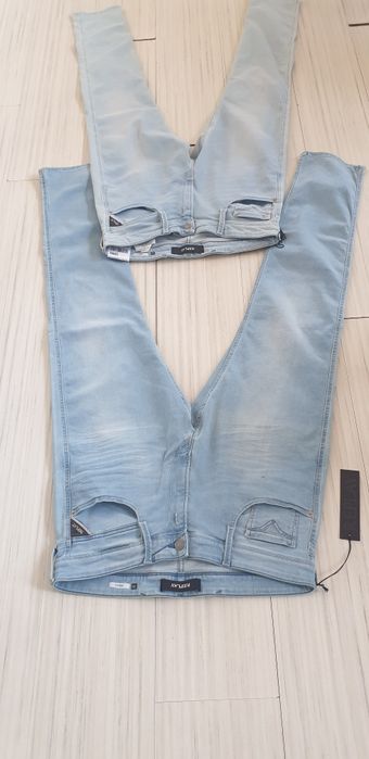 Replay Milano Anbass Slim Stretch  36/34 и 32/32 2бр НОВО ОРИГИНАЛ Мъж