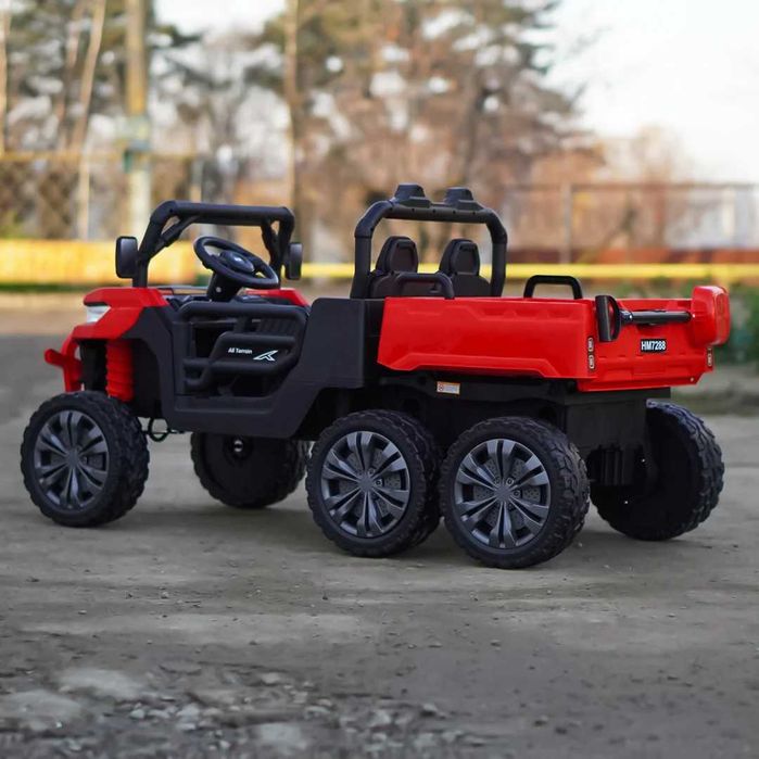 UTV electric pentru 2 copii Kinderauto X-Force 4x75W 24V RED