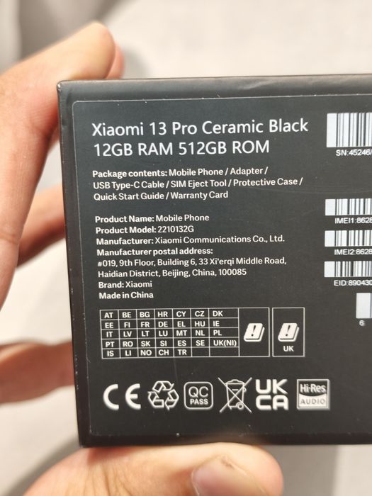Продам Xiaomi 13 Pro 12/512