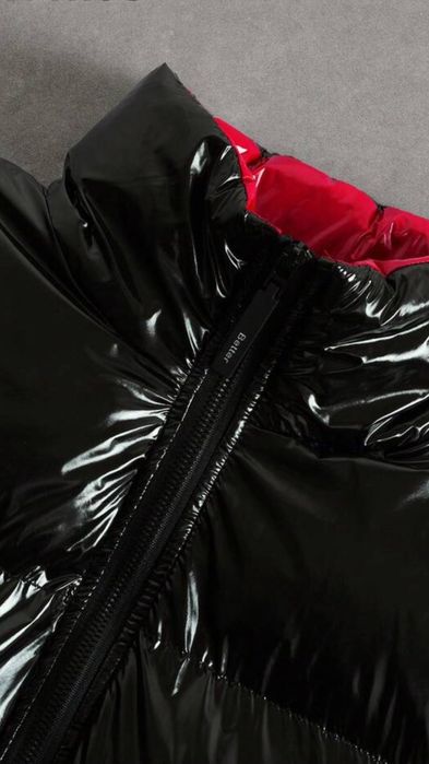 Черно,мъжко яке от латекс