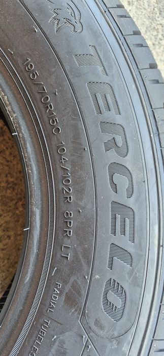 4 anvelope vara noi Tercelo 195/70/15 C ,dot 2025.Pretul este pe bucat