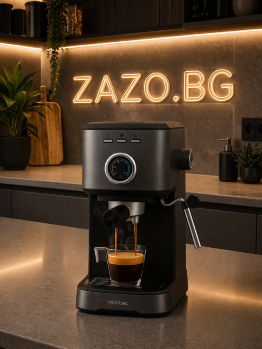 Cecotec Power Espresso 20 Pecan Steel Еспресо Машина 20 Bar