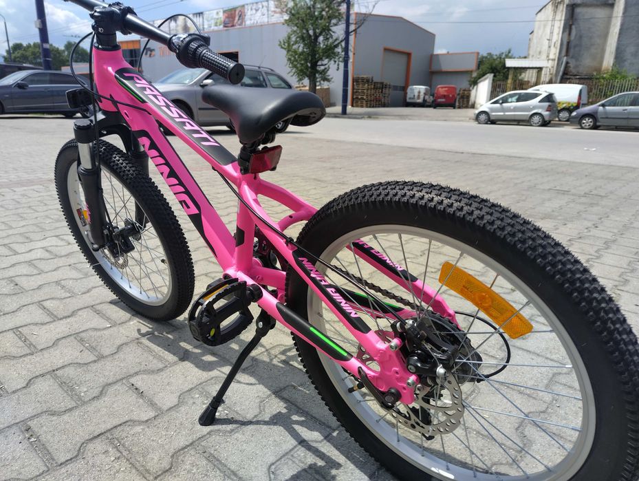 BG Алуминиев велосипед 20" NINJA розов