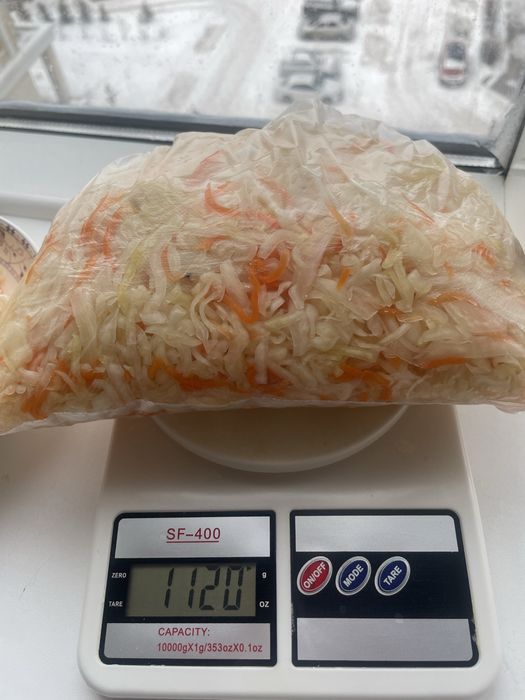 Капуста квашеная домашняя