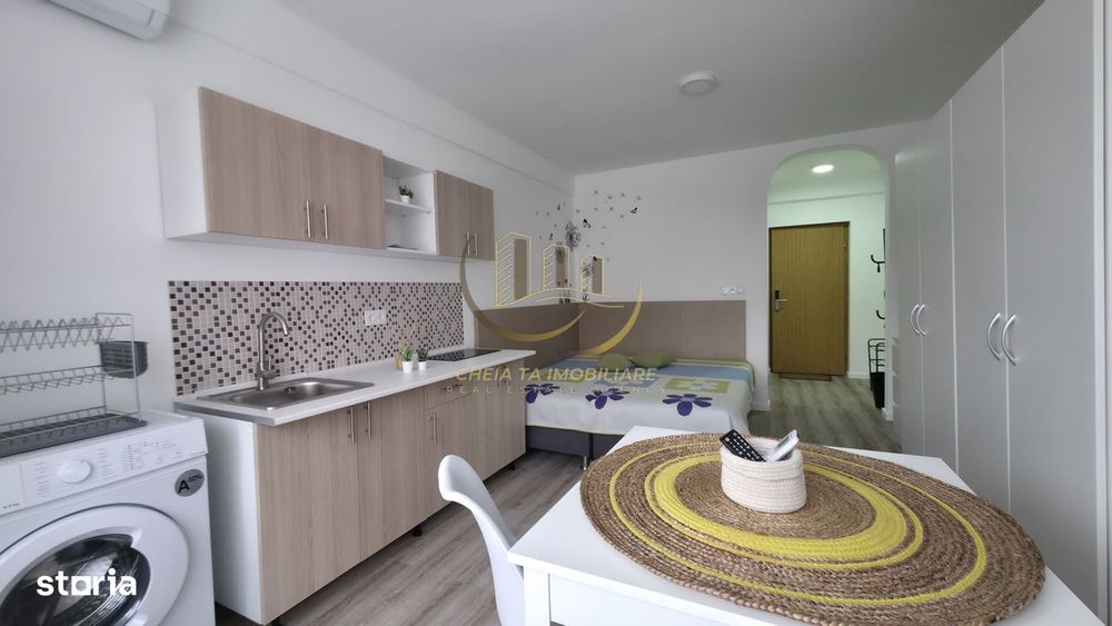 Garsonieră pet-friendly, utilități incluse, Str. București
