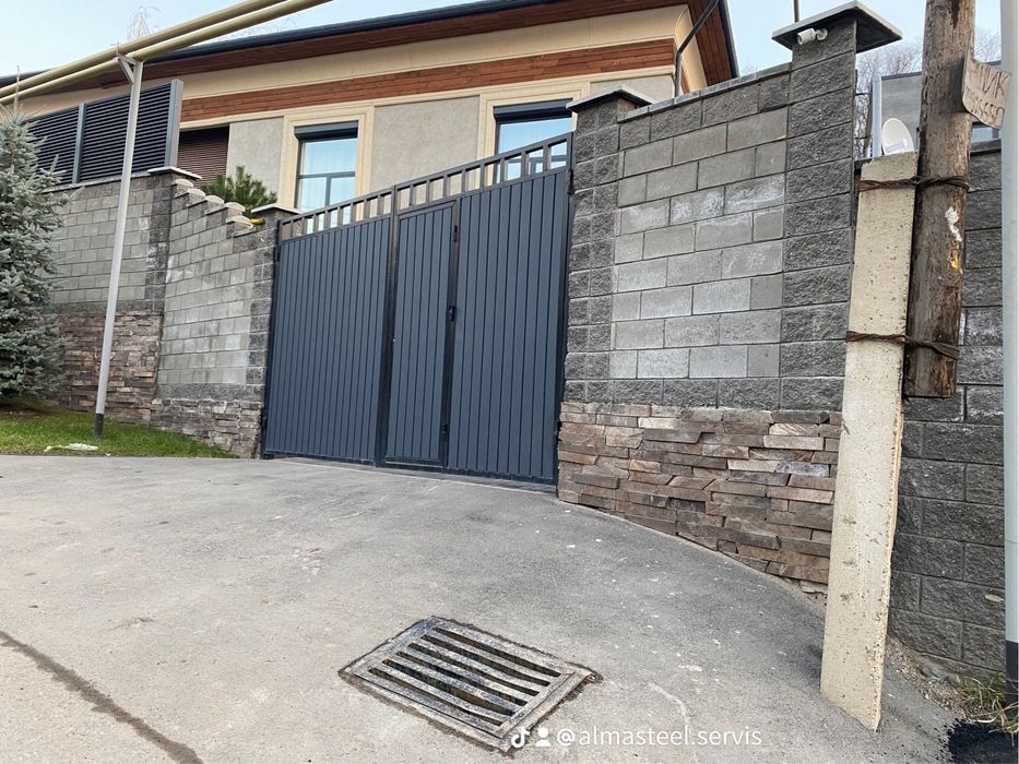 Варота,навес,забор,перила