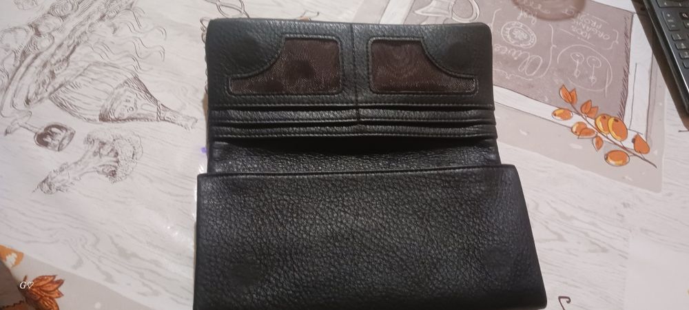 Портмоне естествена кожа, дамско